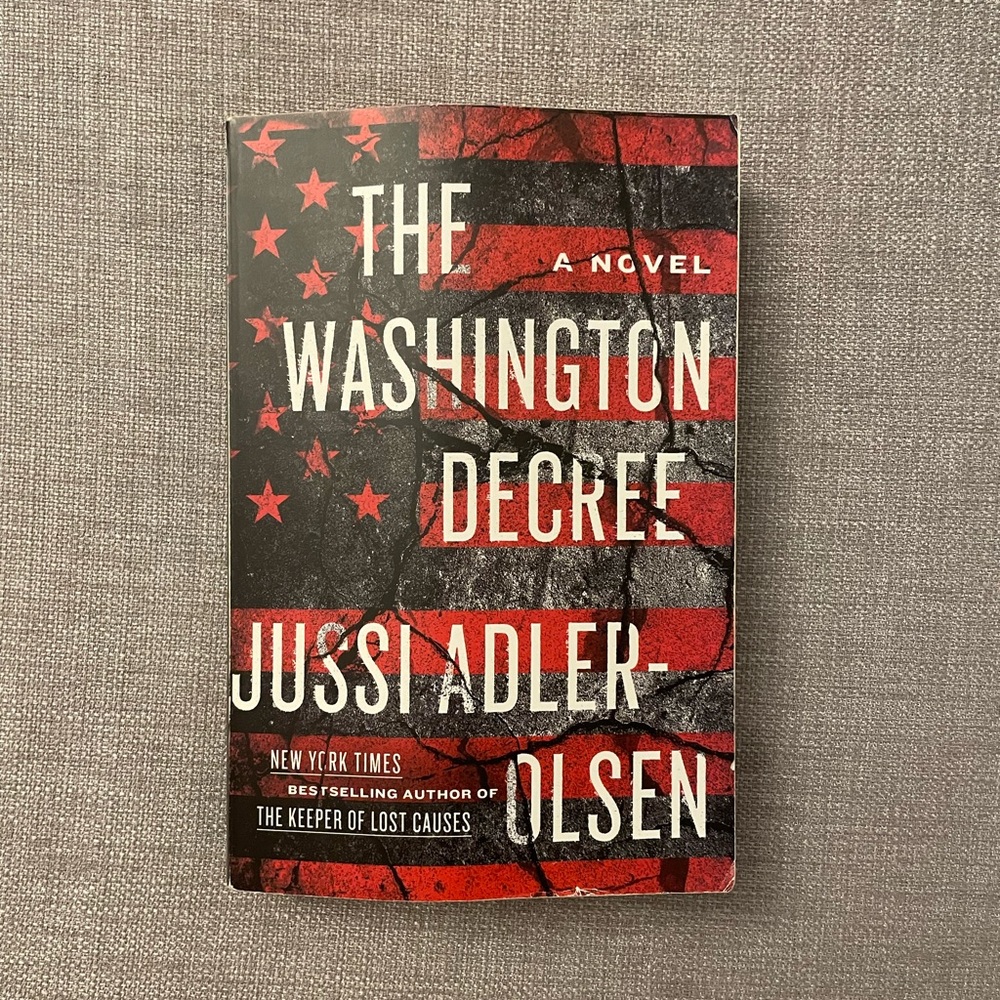 (5/$10) The Washington Decree by Jussi Adler-Olsen